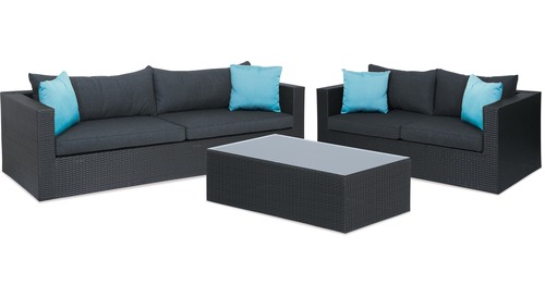 Mode 3-pce Outdoor Lounge Suite Mode 3-pce Outdoor Lounge Suite